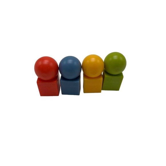 Cranium Original Game Replacement Parts Player Tokens Set of 4 - Picture 1 of 2